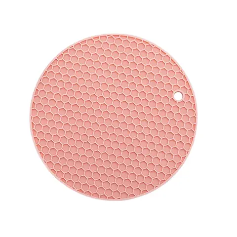 Ideal Kitchen Silicone Placemat & Holder Round 7.2 inch
