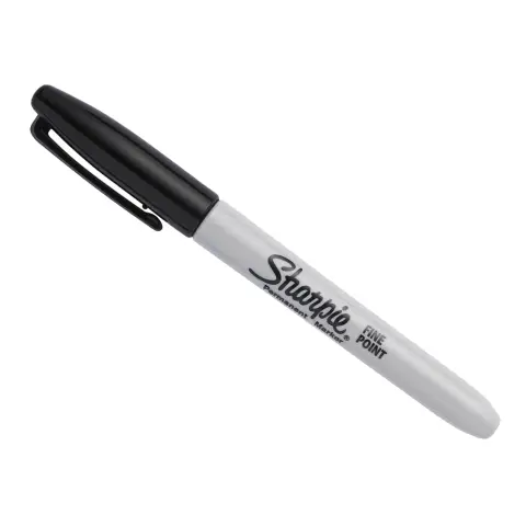 Sharpie Fine Tip Permanent Marker Black