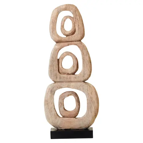 Fifty Five South Sculpture Fidel Stacked Rings Natural