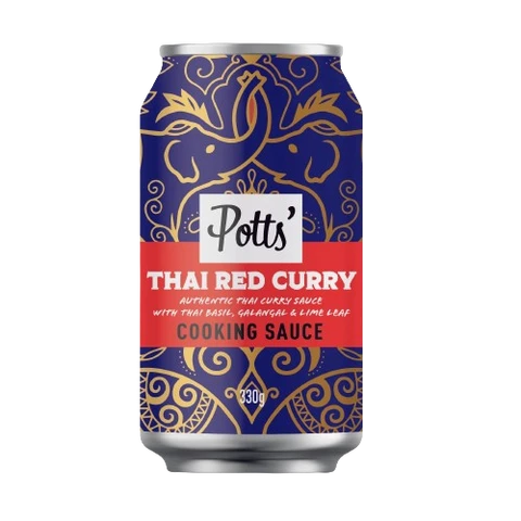 Potts Thai Red Curry Sauce In A Can 330g