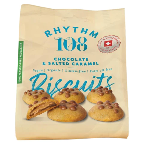 Rhythm 108 Chocolate Salt Caramel Biscuit 135g