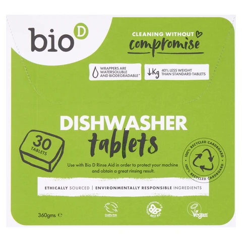 Bio D Dishwasher Tablets 30 Tabs