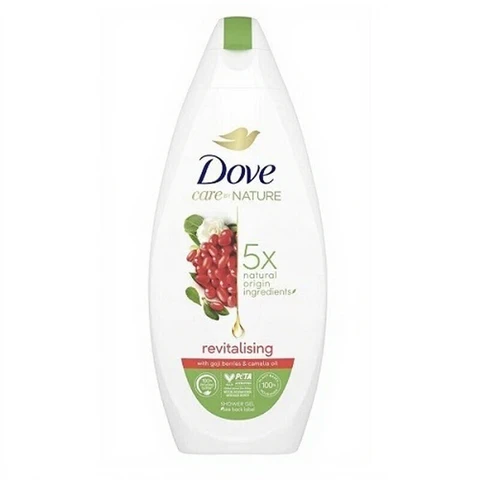 DOVE Care By Nature - Gel Douche Revitalisant Goji & Camélia - 225ml