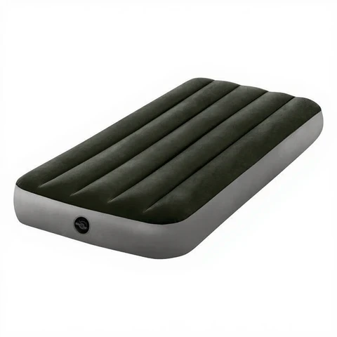 Matelas Gonflable 1 Place FiberTech 0,76 x 1,91 x 0,25 m - Édition FiberTech
