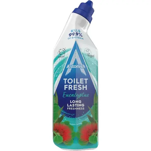 Astonish Toilet Fresh Gel, Eucalyptus, 750ml
