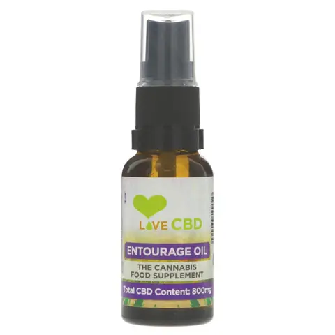 Love CBD - Entourage CBD Oil - 800mg Per Bottle - 20ML