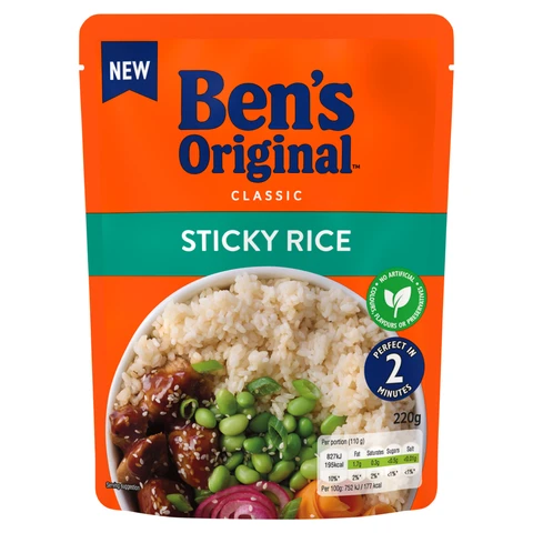 Ben's Original Sticky Rice 220g