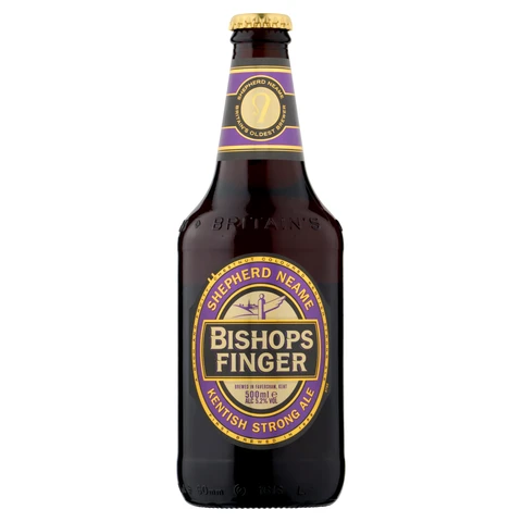Bishop's Finger Strong Ale 500ml (Abv 5.2%)