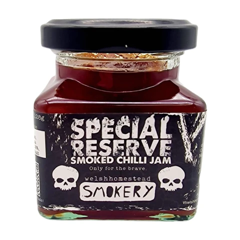 Welshhomestead Smokery Special Reserve Smoked Chilli Jam 128g