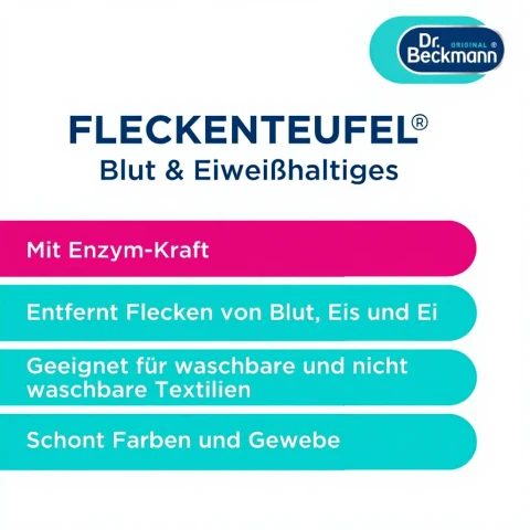 Dr. Beckmann Fleckenteufel Blut & Eiweißhaltiges 50 ml