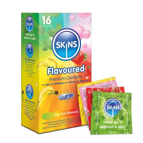 Skins Condoms Flavours 16 Pack