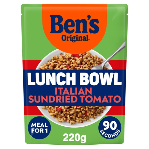 Ben's Original Lunch Bowl Italian Style Grains & Rice 220g
