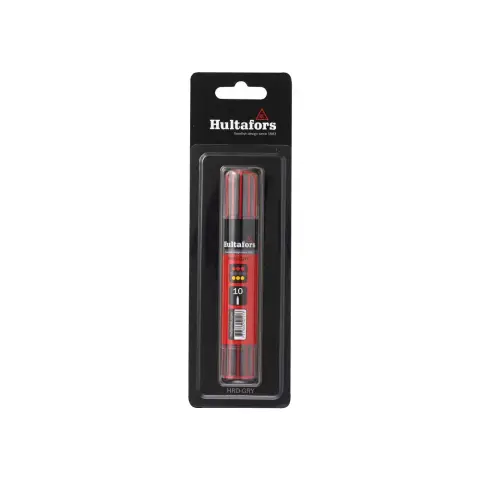 Hultafors Dry Marker Refill Graphite/Red/Yellow 10 Pack