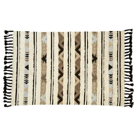 Bosie Rug Jango Tribal Rectangle Natural/Black 150x240cm