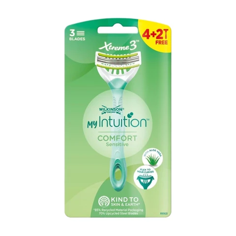WILKINSON SWORD Intuition Comfort Sensitive 3 Blades