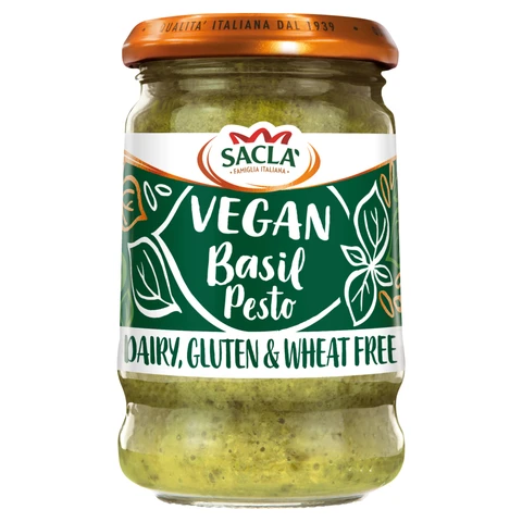Sacla Free From Classic Basil Pesto 190g