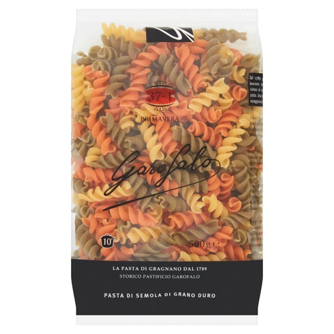 Garofalo Fusilli Tricolore Dry Pasta 500g