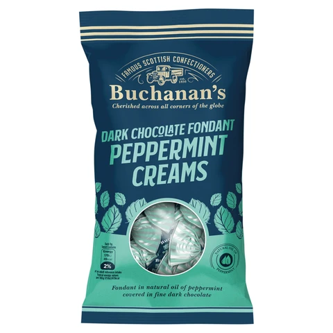 Buchanans Dark Chocolate Peppermint Creams 120g