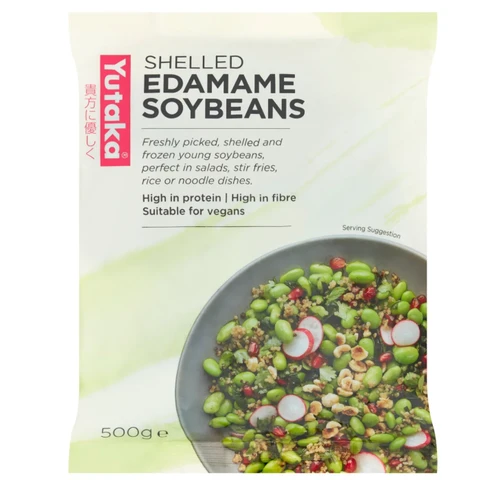 Yutaka Edamame Shelled Soybeans No Pods 500g