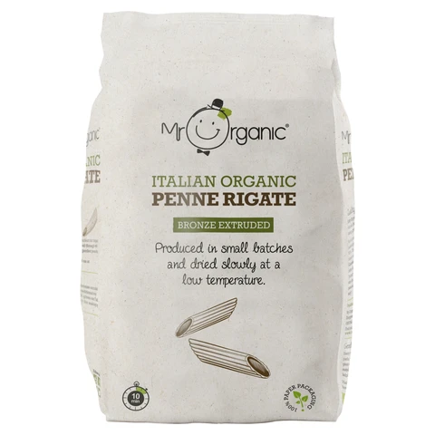 Mr Organic Organic Penne 500g