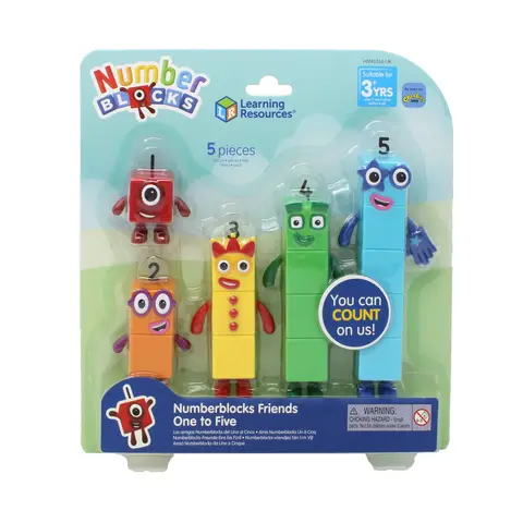 Numberblocks Friends One to Five Figure Set