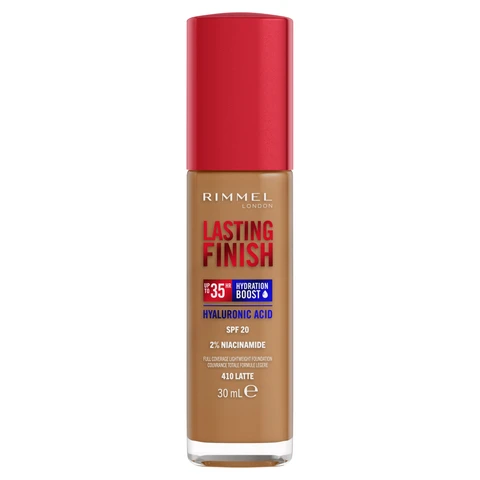 Rimmel London Lasting Finish 35 Hour Foundation 410 Latte 30ml