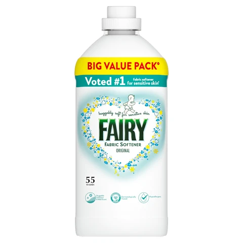 Fairy Original Fabric Conditioner, 55 Washes, 1.815L