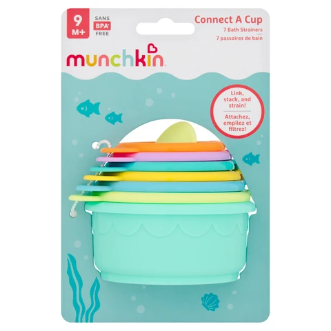 Munchkin Bath Strainers 9+ Months 7 Pack