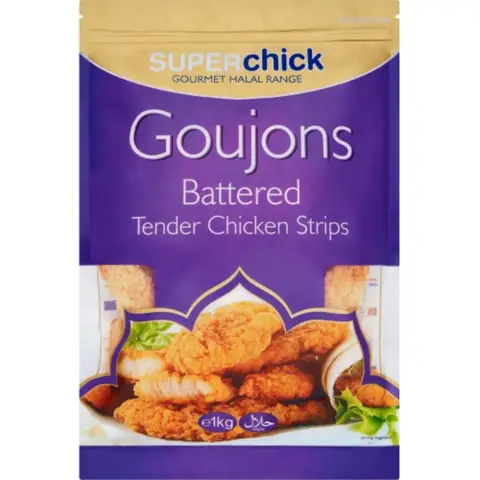 Super Chick Battered Chickn Goujons 1kg
