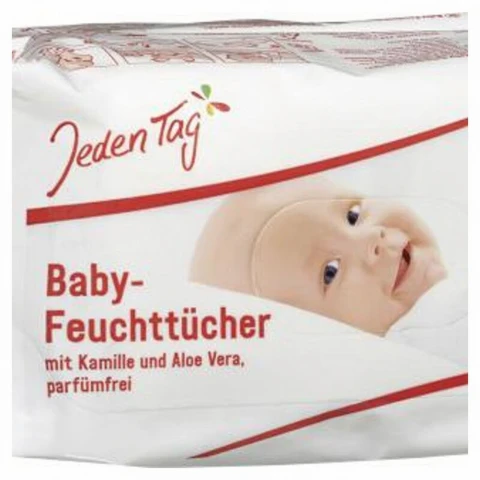 Jeden Tag Baby-Feuchttücher Sensitiv 2 x 80 Bl