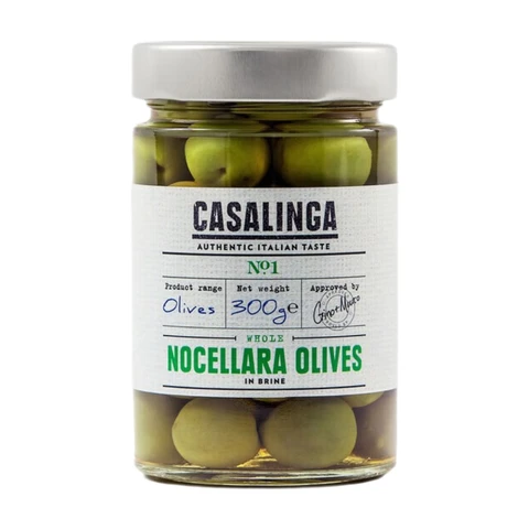 Casalinga Nocellara of Castelvetrano Olives in Brine 300g