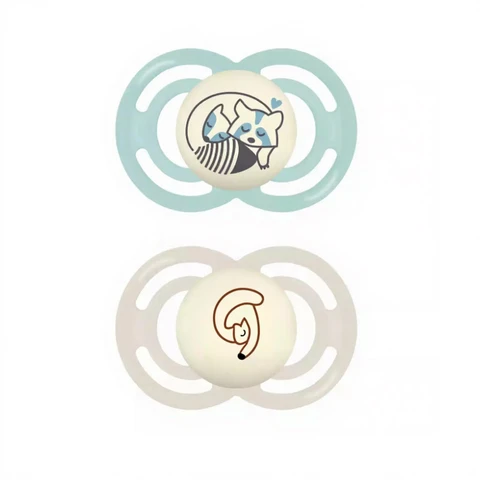 MAM Original Night Pacifier Silicone 16+ Months 2 Pieces