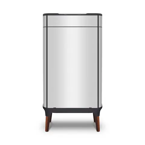 Tower Ozone Sensor Bin with Legs 65L, Stainless Steel