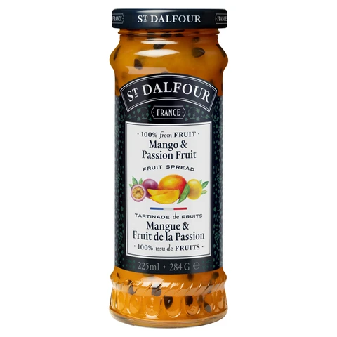 St Dalfour Mango & Passion Fruit Spread 284g