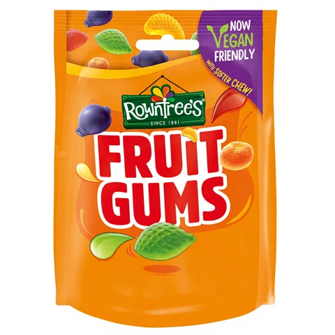 Rowntree's Fruit Gums Pouch Vegan 150g