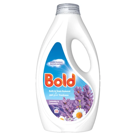 Bold Lavender & Camomile Liquid Laundry Detergent 33 Washes 1.023l