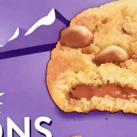 Milka Cookies Sensations Innen schokoladig 156 g