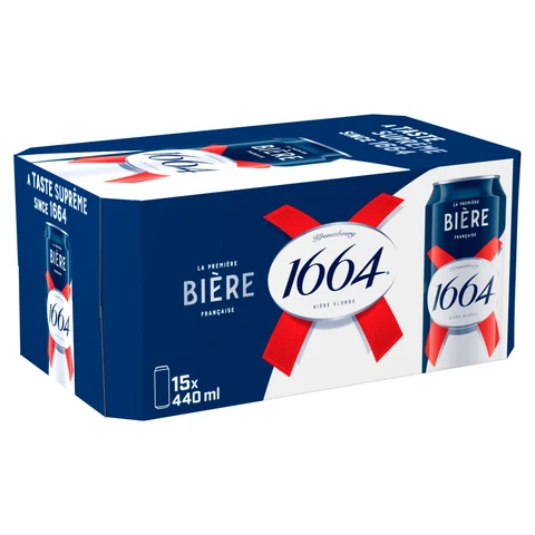 1664 Biere 15Pk - 4.6% 15X440ml