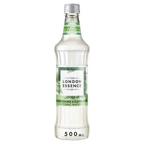 London Essence Orange & Elderflower Tonic Water 500ml