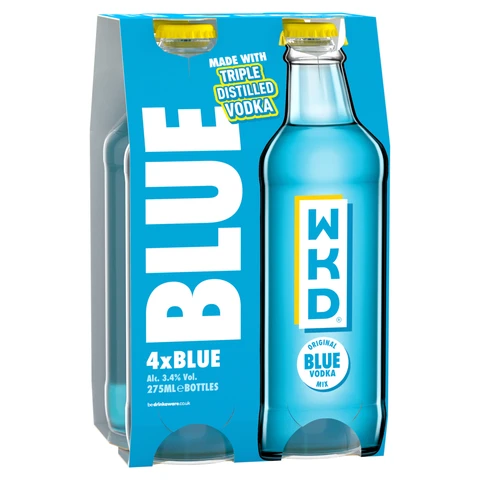 Wkd Blue 4 X 275ml