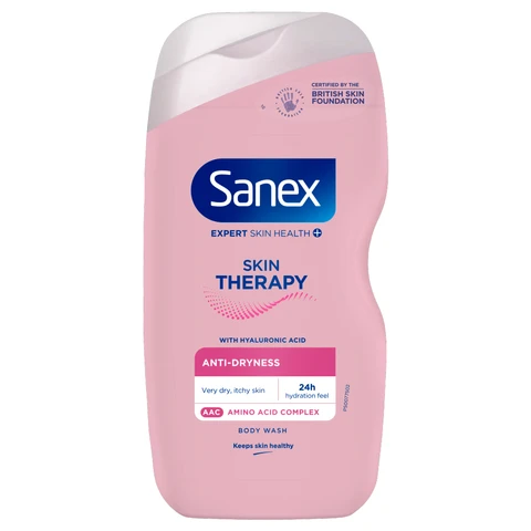Sanex Skin Therapy Anti-Dryness Shower Gel Body Wash 450ml