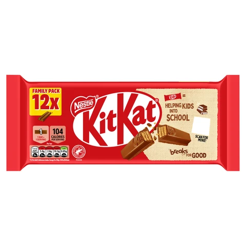 KitKat 2 Finger Milk 12 x 20.7g