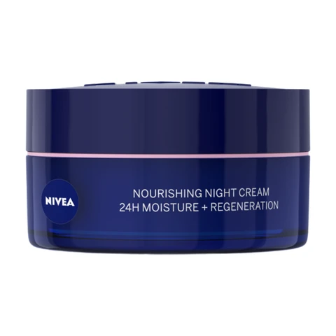 NIVEA Nourishing Night Cream Moisturiser Dry & Sensitive Skin 50ML