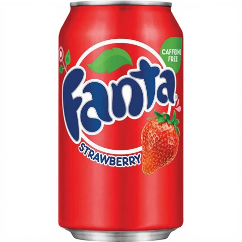 FANTA Boisson en canette Fanta saveur fraise 355ml