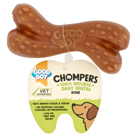 Good Boy Chompers Dental Bone Chew Dog Treat 60g