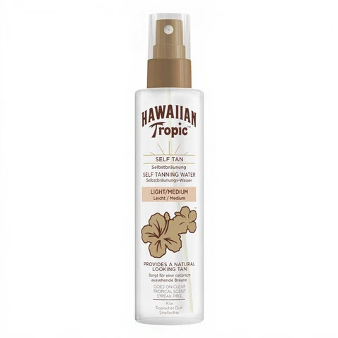 Hawaiian Tropic Medium Zelfbruiningswater 190 ml