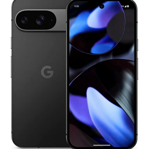 Google Pixel 9 – Android smartphone with Gemini SIM-free, advanced camera functionality, 24-hour battery life, and a 6.3-inch Actua display – Obsidian, 128GB