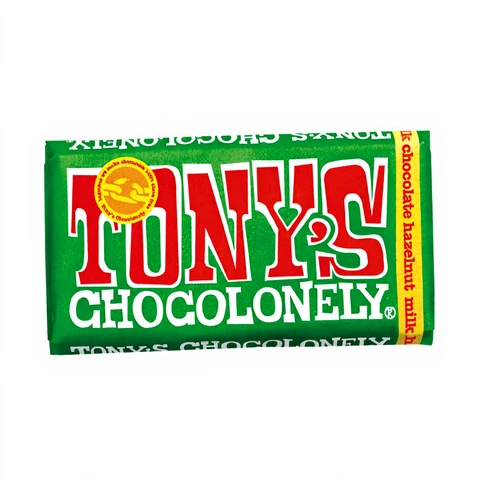 Tony's Chocolonely Milk Chocolate Hazelnut 180g