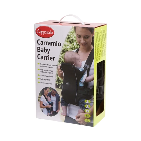 Clippasafe Carramio Baby Carrier 3.5-9 kg 0-12 Months