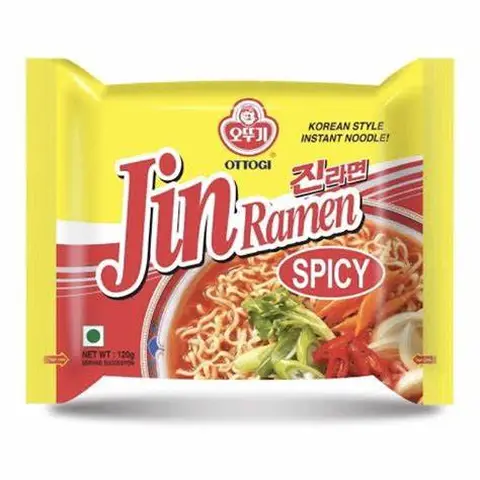 Ottogi Jin Ramen Spicy 120g